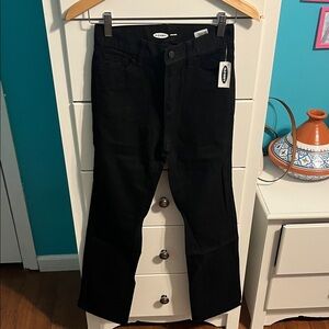Old Navy Black Straight Leg Jeans